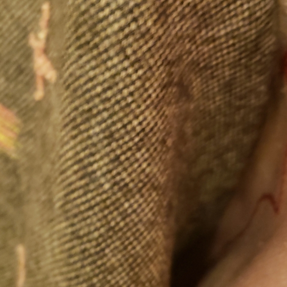 Sandy Sparkman Floral Silk/Wool Jacket-Cadigan Size L - Picture 4 of 16